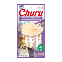 Churu Pollo y Camarones pack 56 gr

