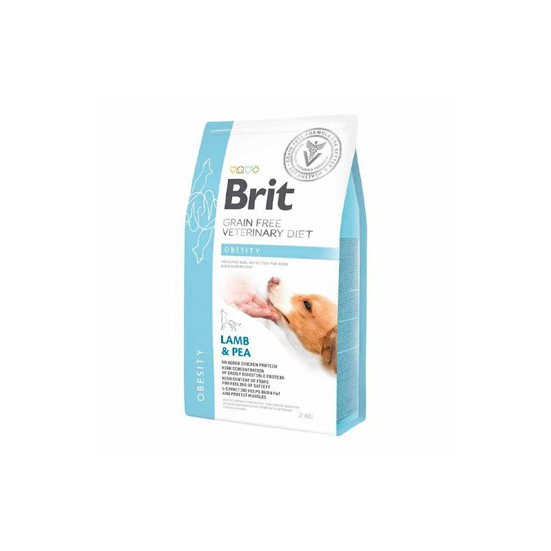 Brit Vet Diet Dog Obesity 2 KG