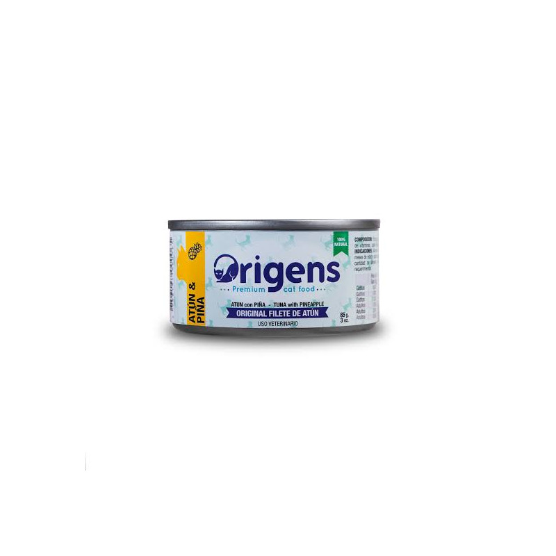 ORIGENS Filete de Atún y Piña 85 GR.