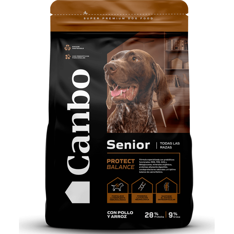 CANBO DOG Senior (+7 años) sabor Pollo 15 Kg