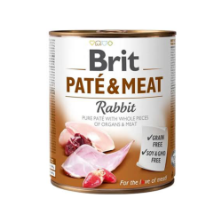 BRIT Paté & Meat Rabbit (Conejo) 800 GR
